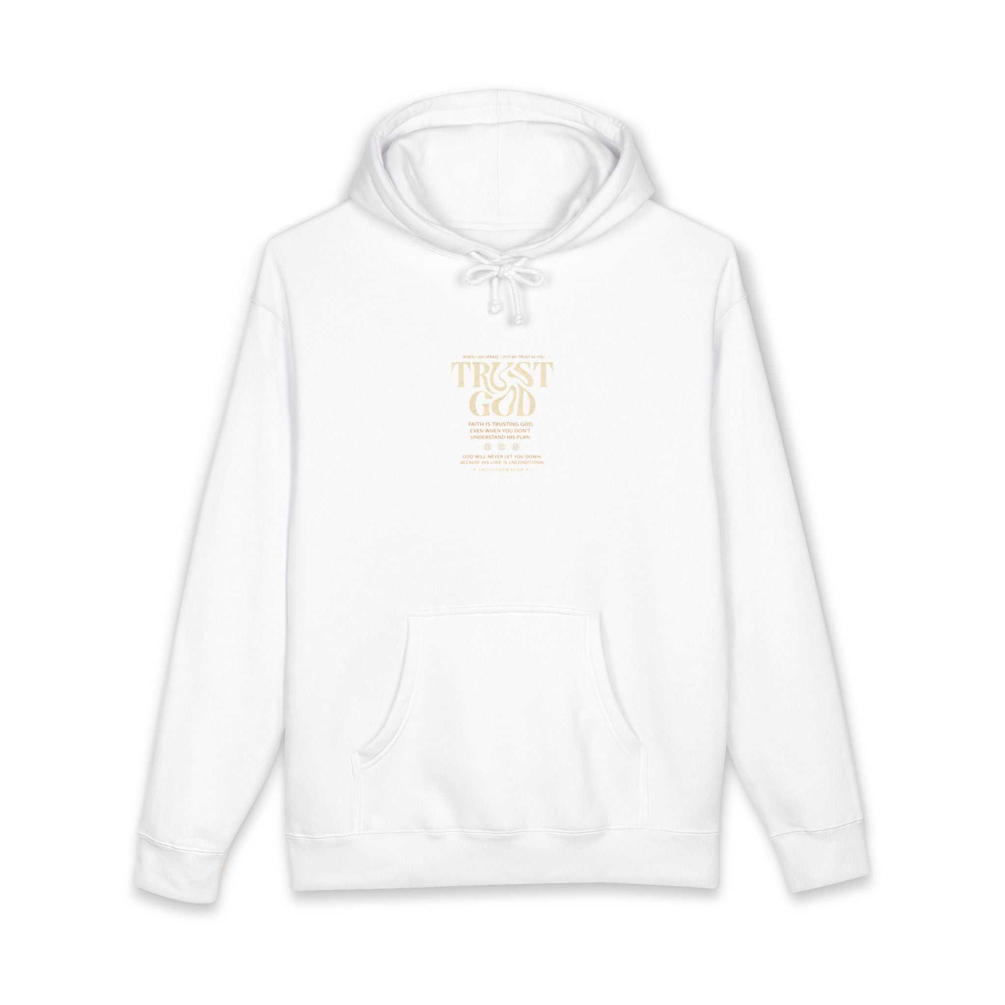 Trust God Hoodie — Faith Verse Graphic Pullover