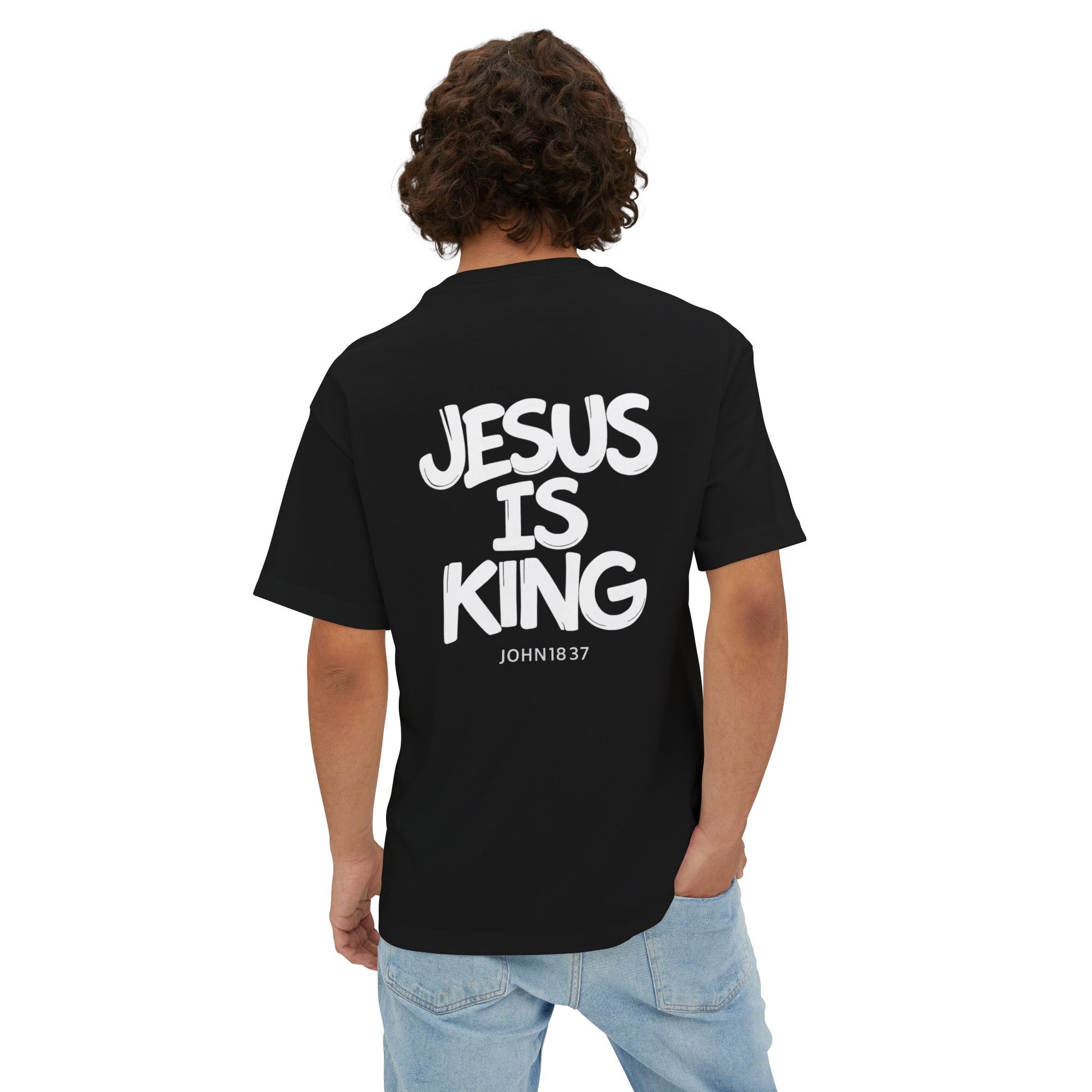 Jesus Is King Oversized Tee
