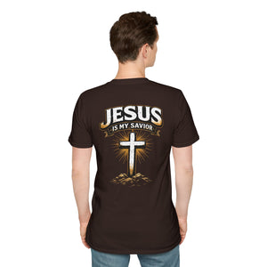 Jesus Is My Savior T-Shirt — Christian Cross Faith Tee