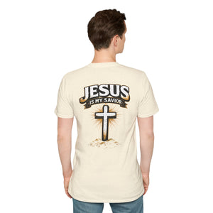 Jesus Is My Savior T-Shirt — Christian Cross Faith Tee