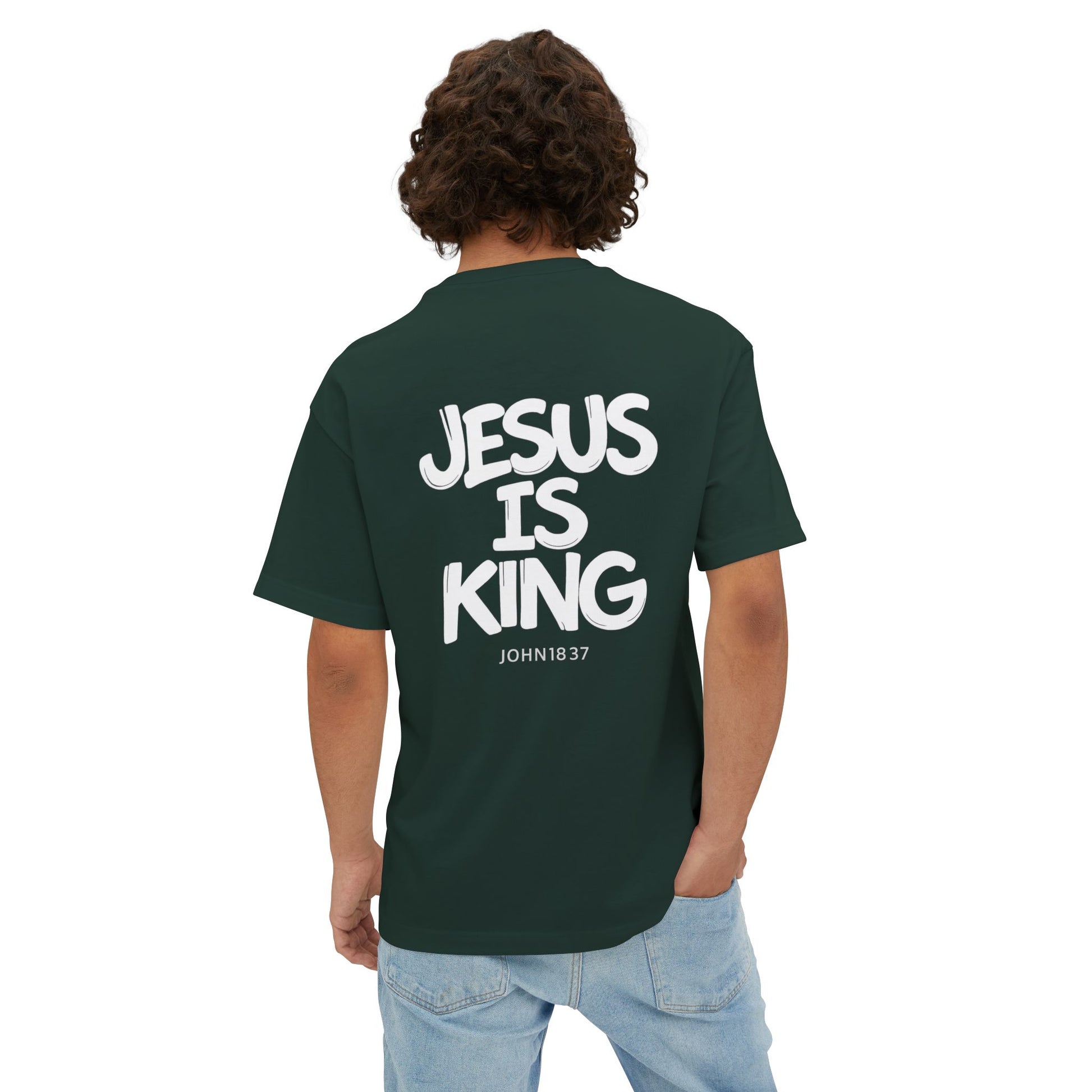 Jesus Is King Oversized Tee