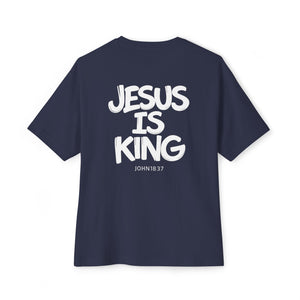 Jesus Is King Oversized Tee
