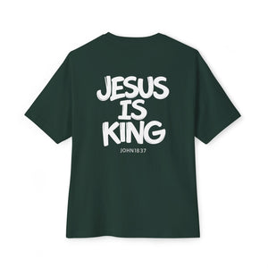 Jesus Is King Oversized Tee