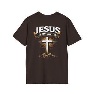 Jesus Is My Savior T-Shirt — Christian Cross Faith Tee