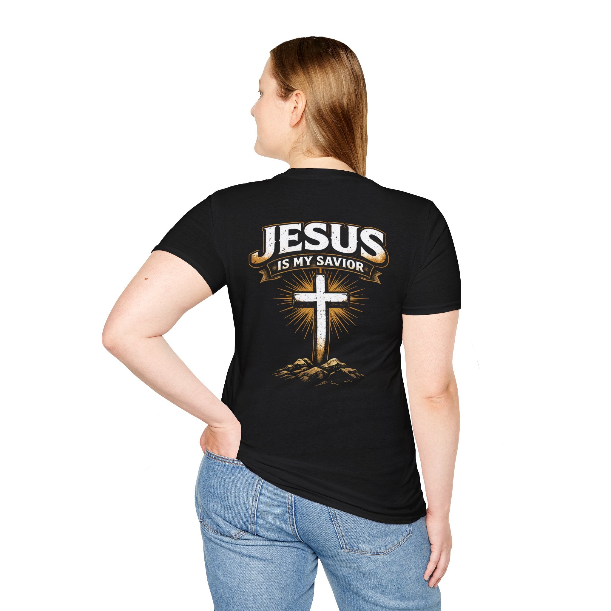Jesus Is My Savior T-Shirt — Christian Cross Faith Tee