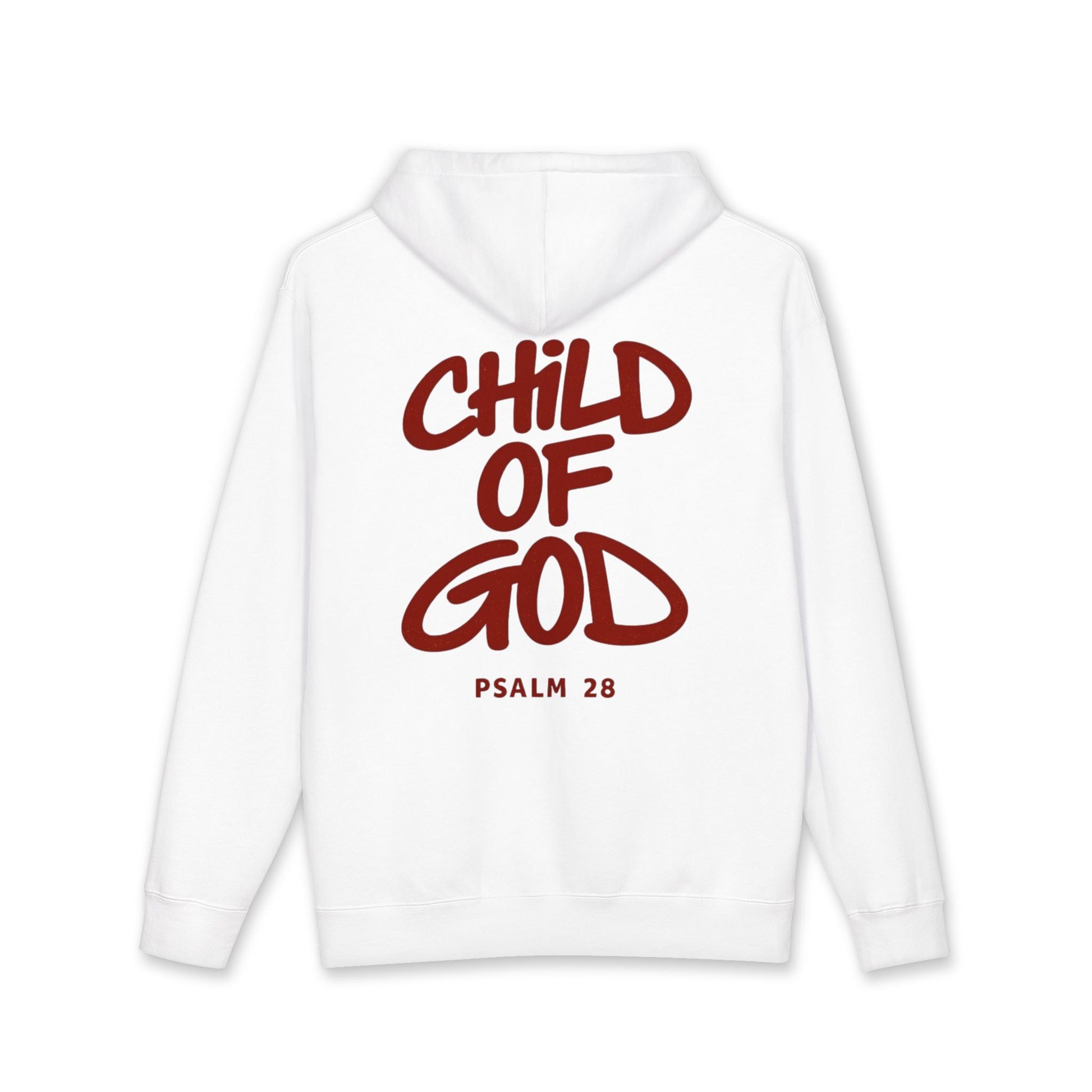 Child of God Hoodie — Psalm 28 Christian Pullover