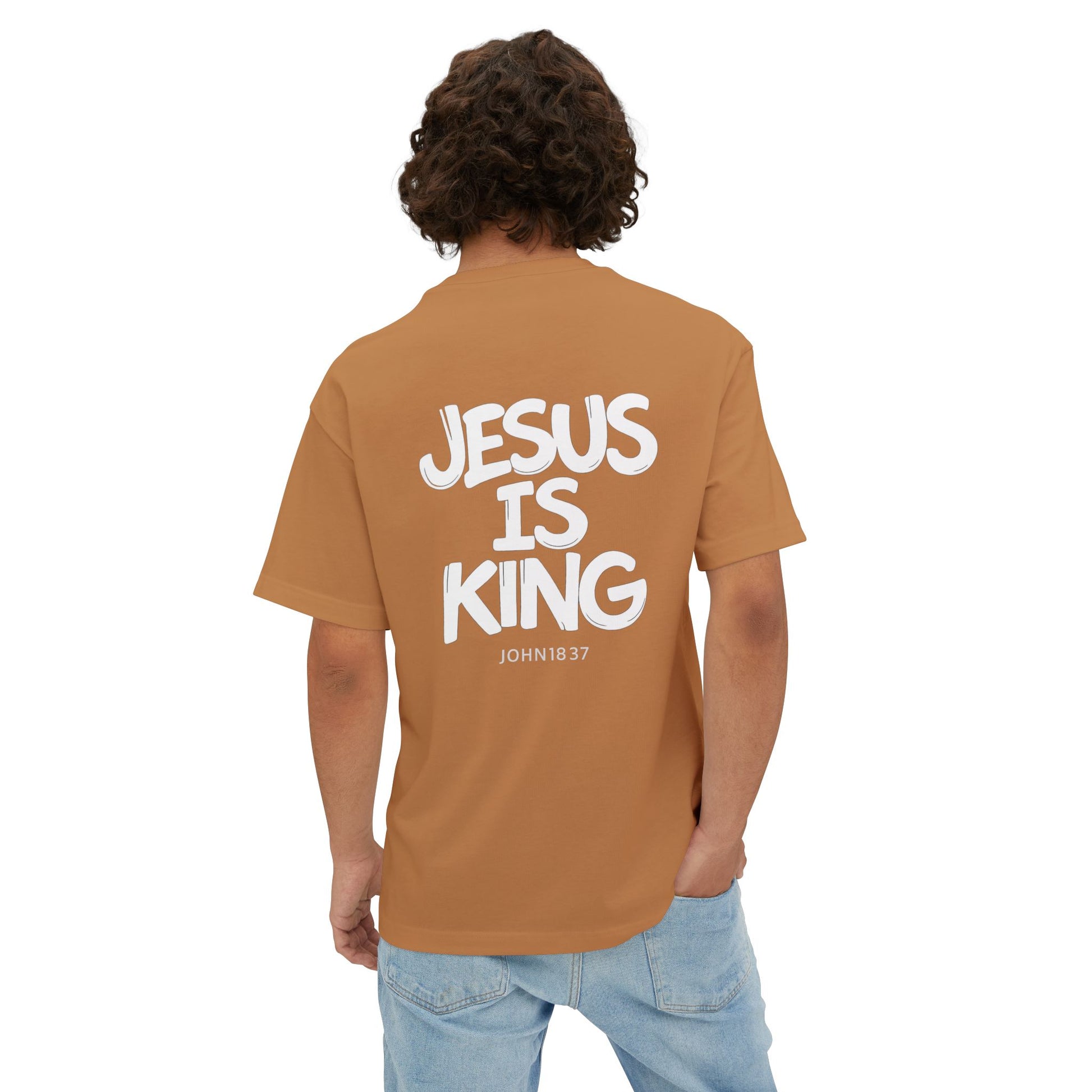 Jesus Is King Oversized Tee