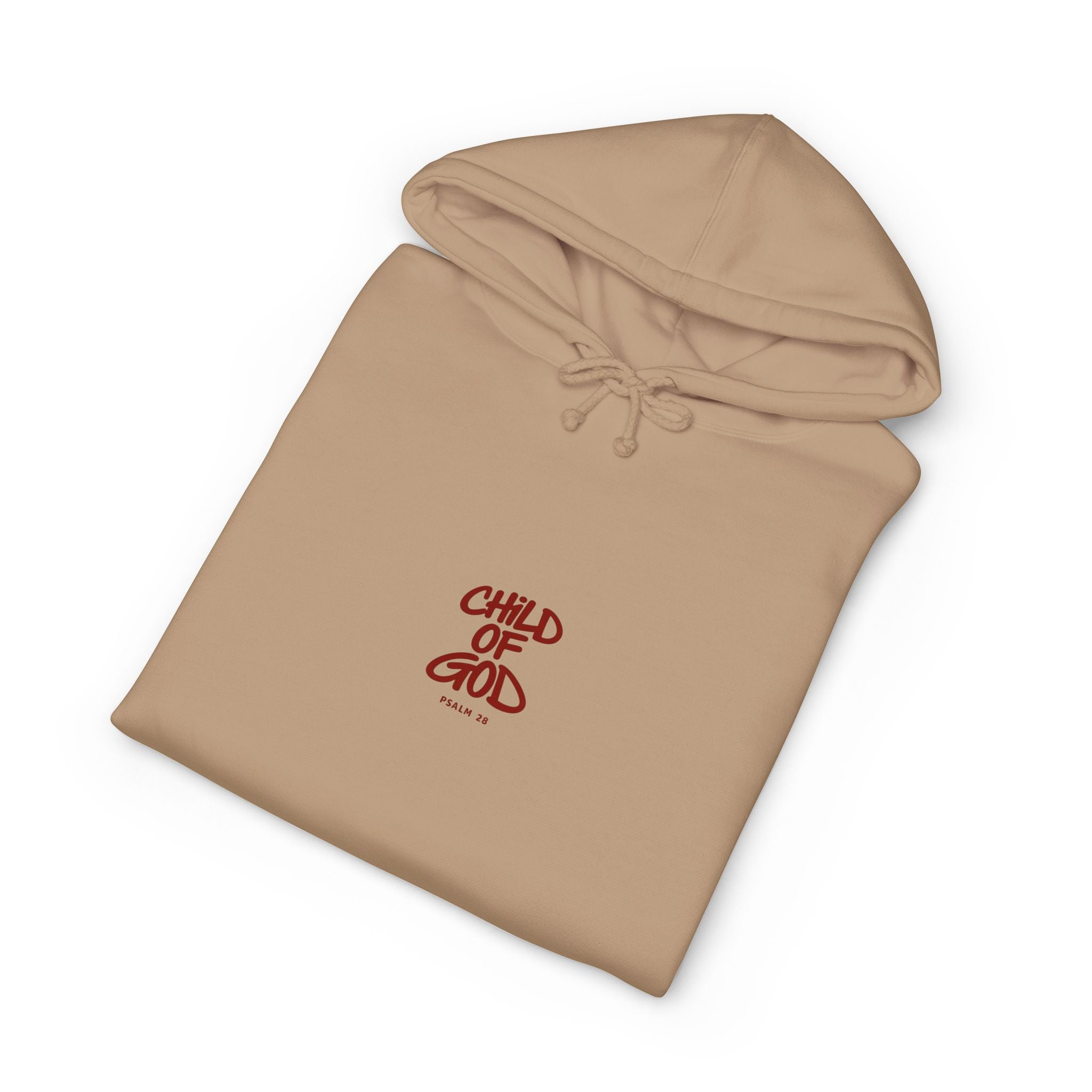 Child of God Hoodie — Psalm 28 Christian Pullover