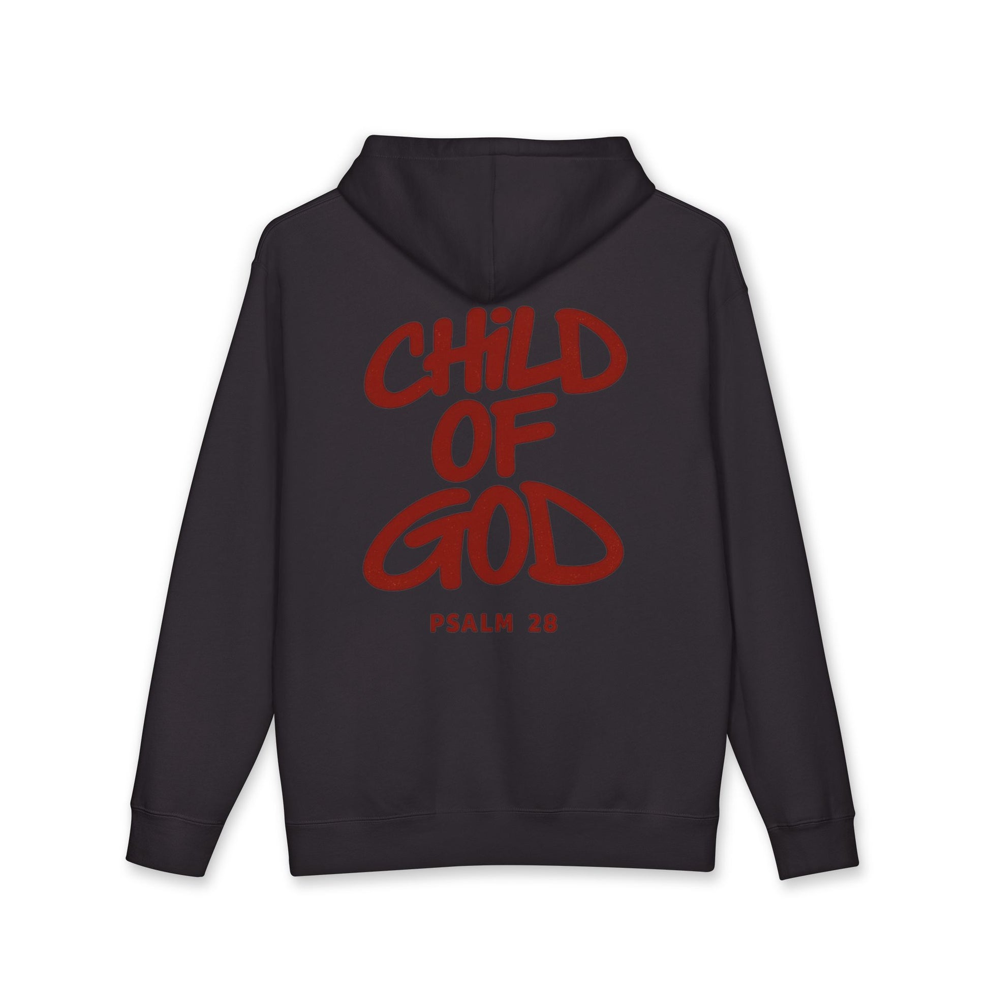 Child of God Hoodie — Psalm 28 Christian Pullover