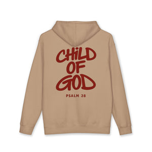 Child of God Hoodie — Psalm 28 Christian Pullover