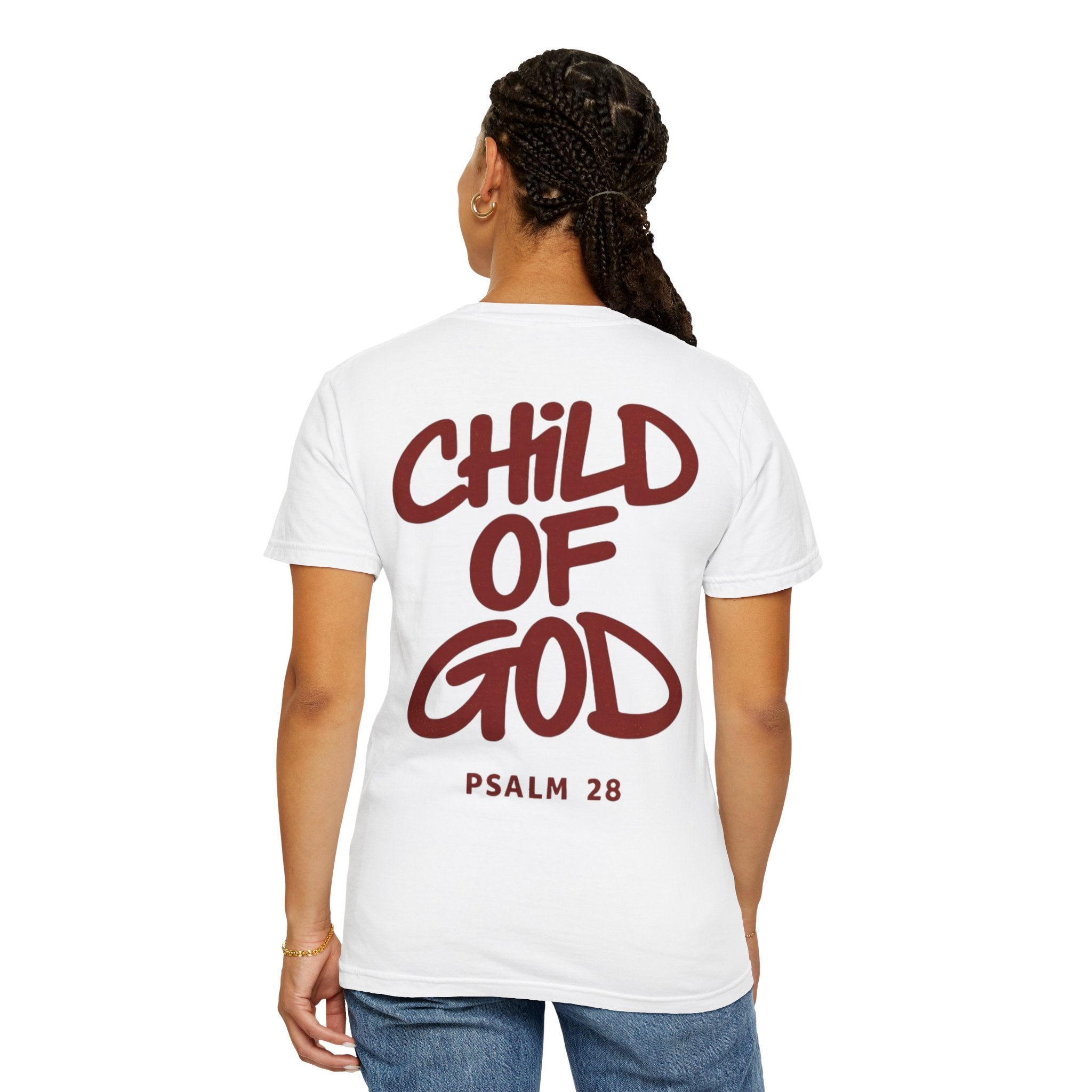 Child of God T-Shirt — Psalm 28 Faith Tee