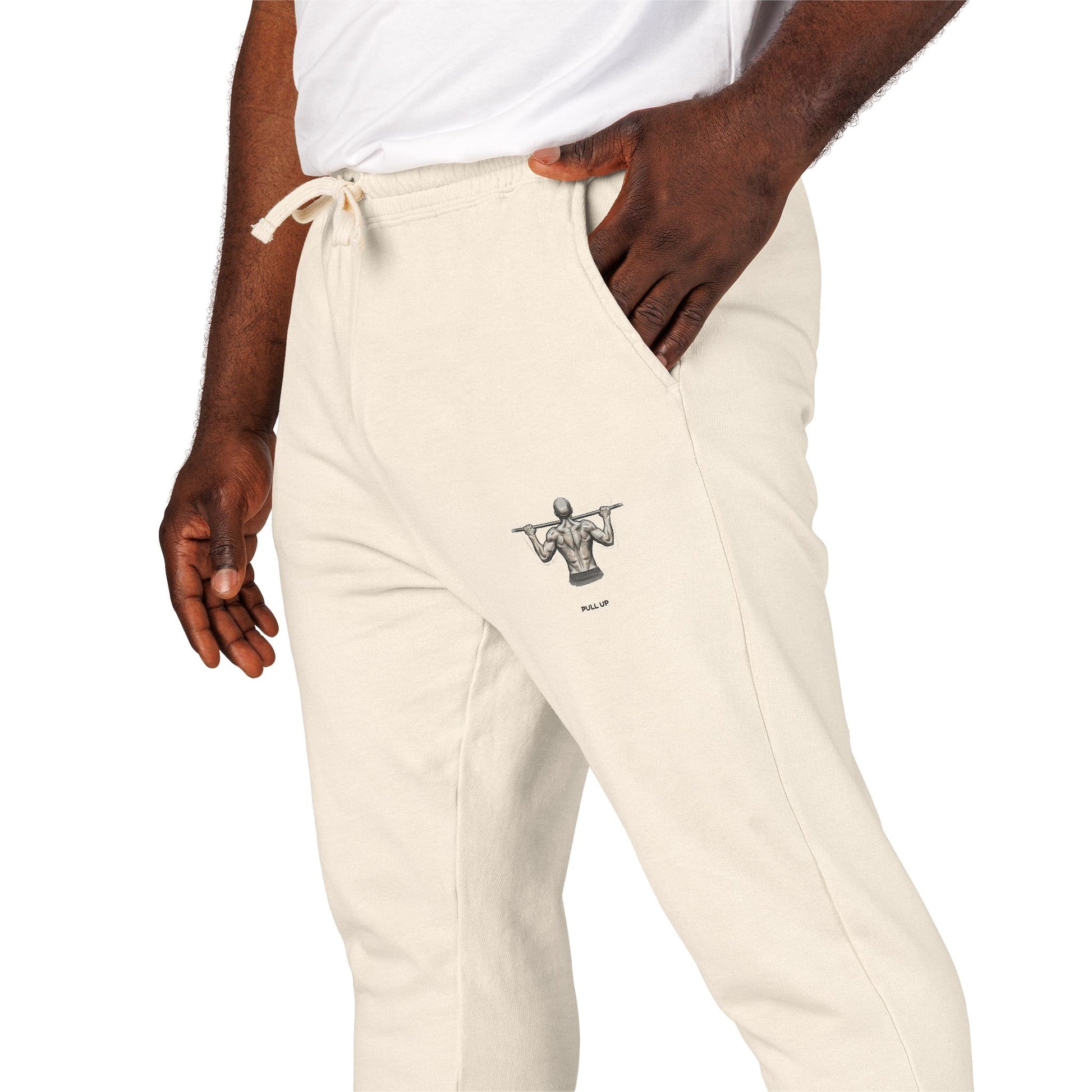 NGC "PULL UP" Sweatpants — Garment-Dyed Fleece Joggers