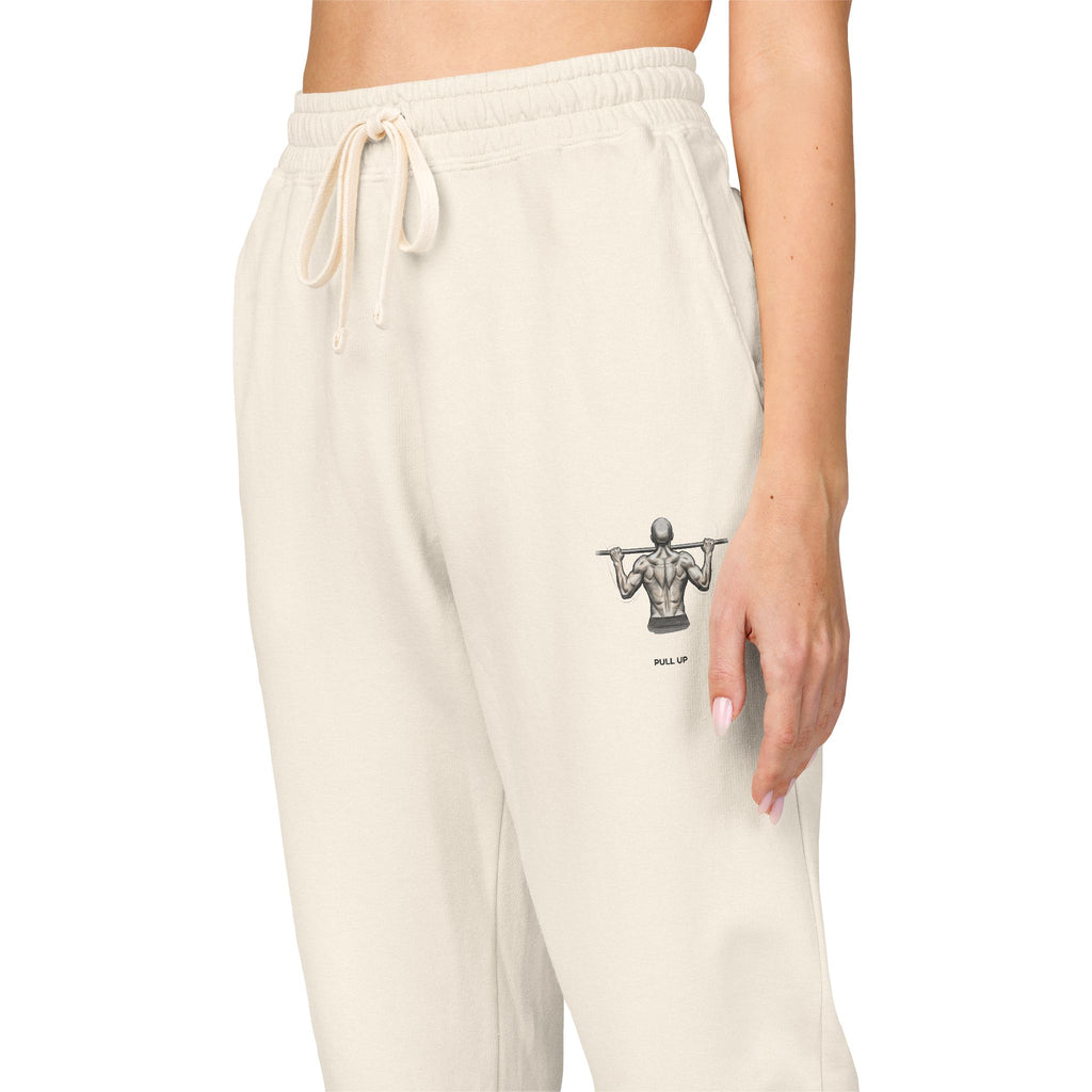NGC "PULL UP" Sweatpants — Garment-Dyed Fleece Joggers