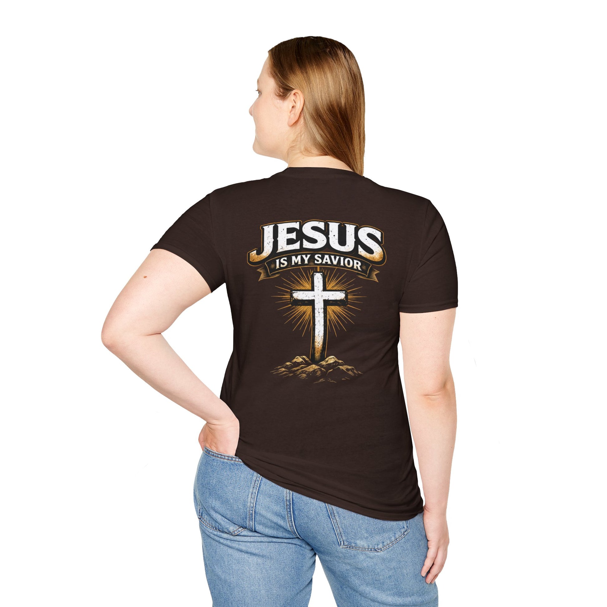 Jesus Is My Savior T-Shirt — Christian Cross Faith Tee