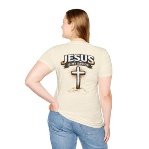 Jesus Is My Savior T-Shirt — Christian Cross Faith Tee