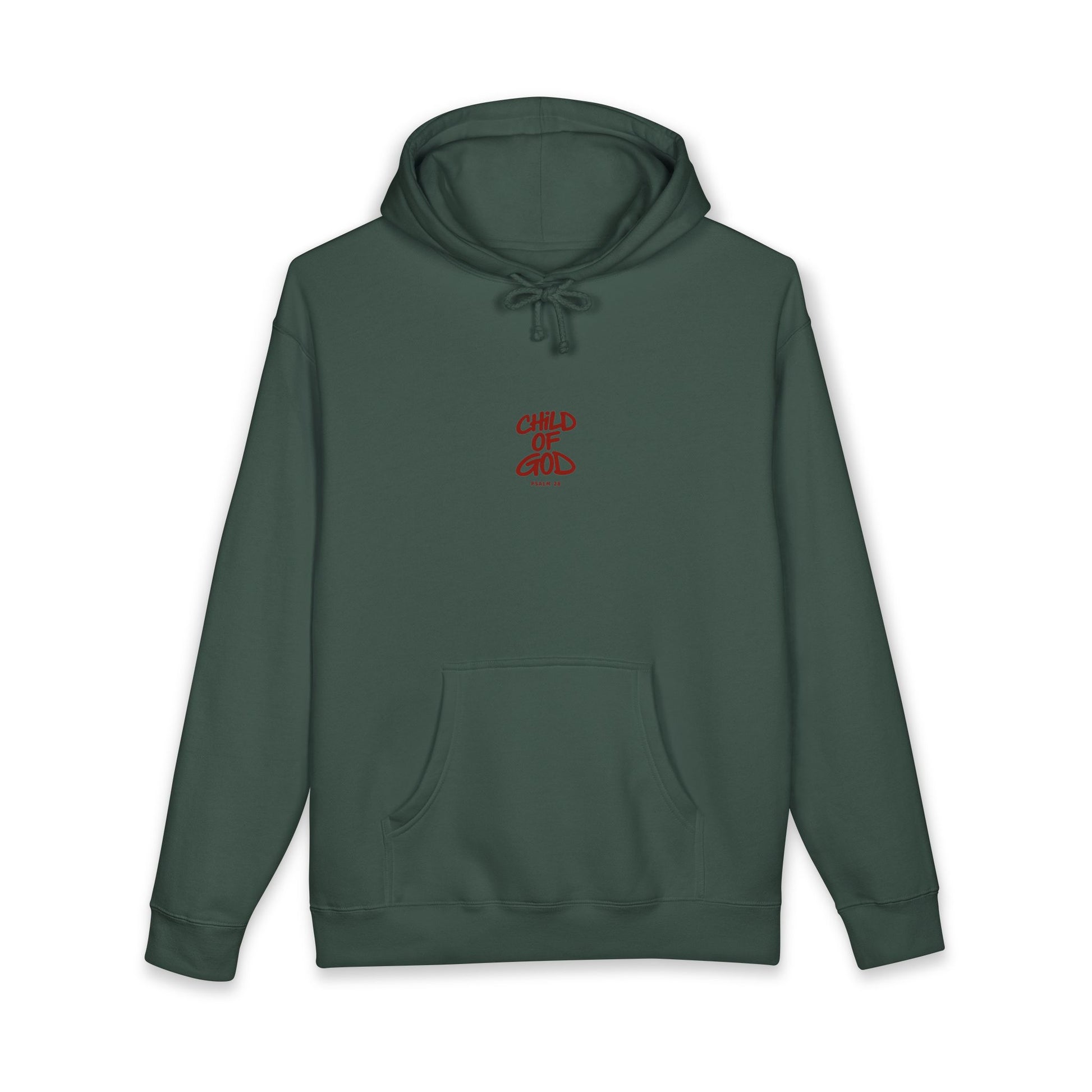 Child of God Hoodie — Psalm 28 Christian Pullover