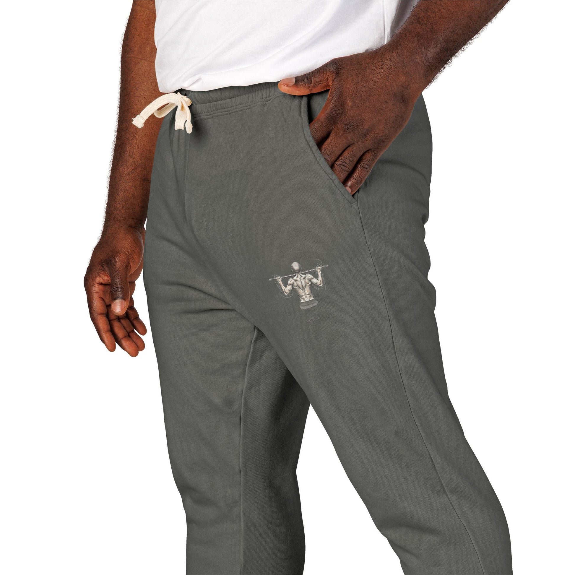 NGC "PULL UP" Sweatpants — Garment-Dyed Fleece Joggers