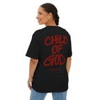 Child of God Tee — Oversized Christian T-Shirt (Psalm 28)