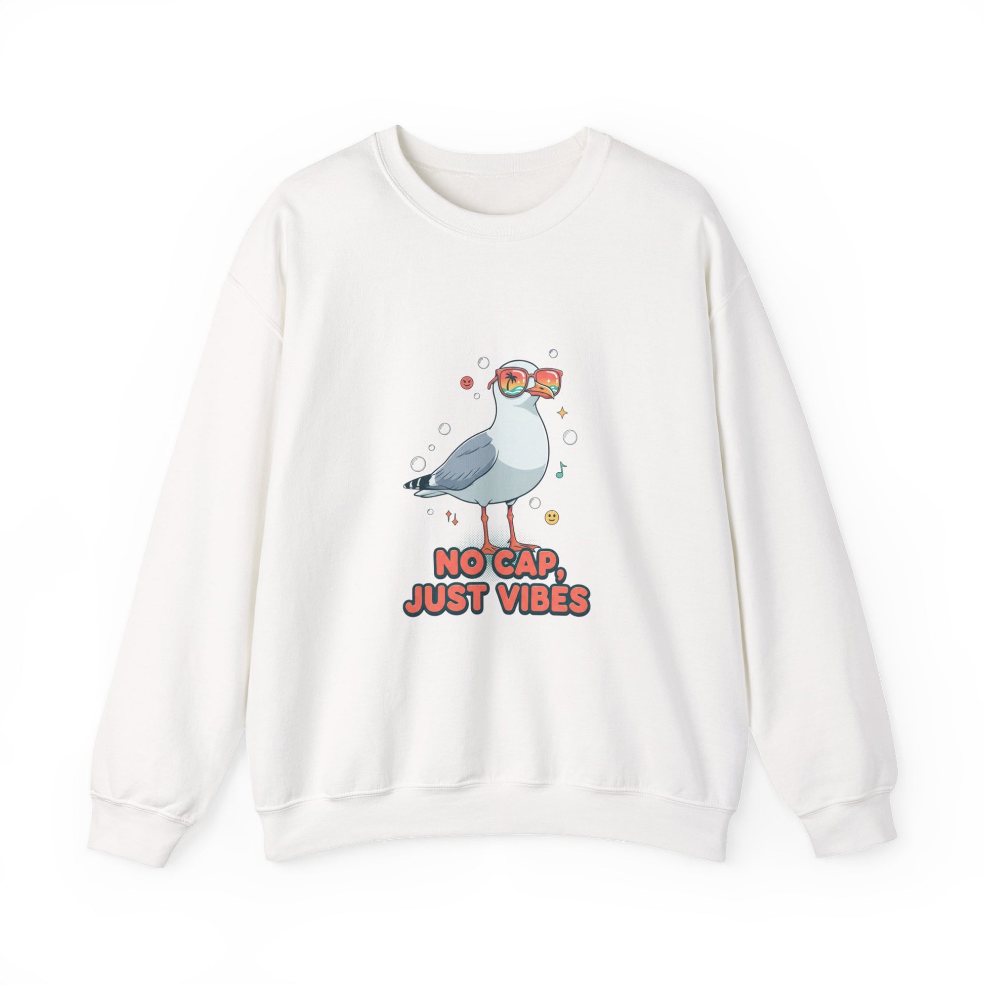 No Cap Just Vibes Sweatshirt | Gen-Z Slang ngc