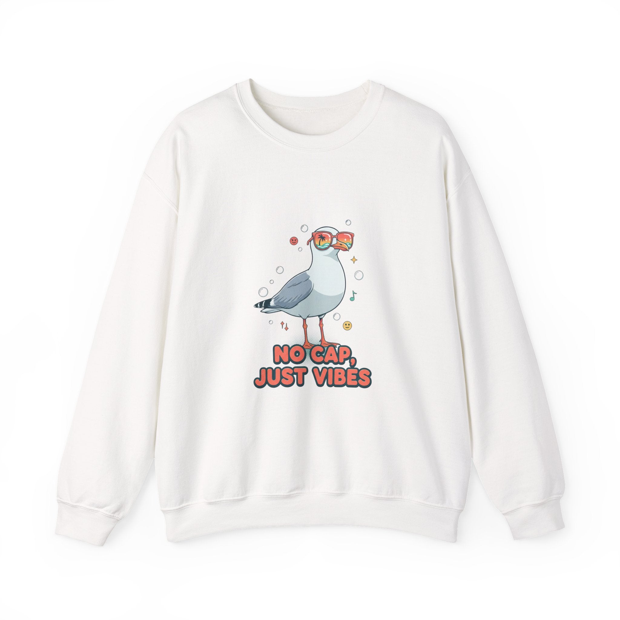 No Cap Just Vibes Sweatshirt | Gen-Z Slang ngc