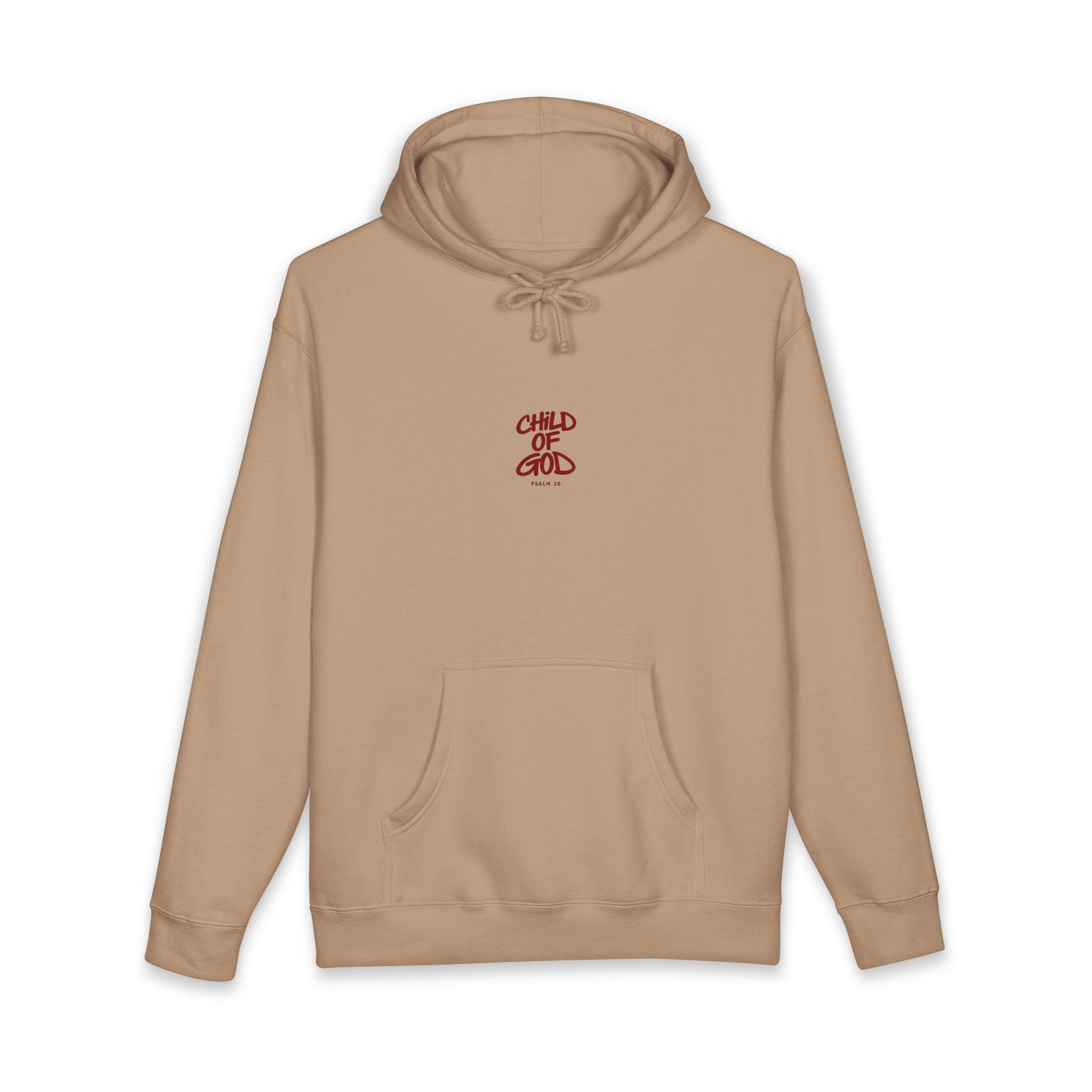 Child of God Hoodie — Psalm 28 Christian Pullover