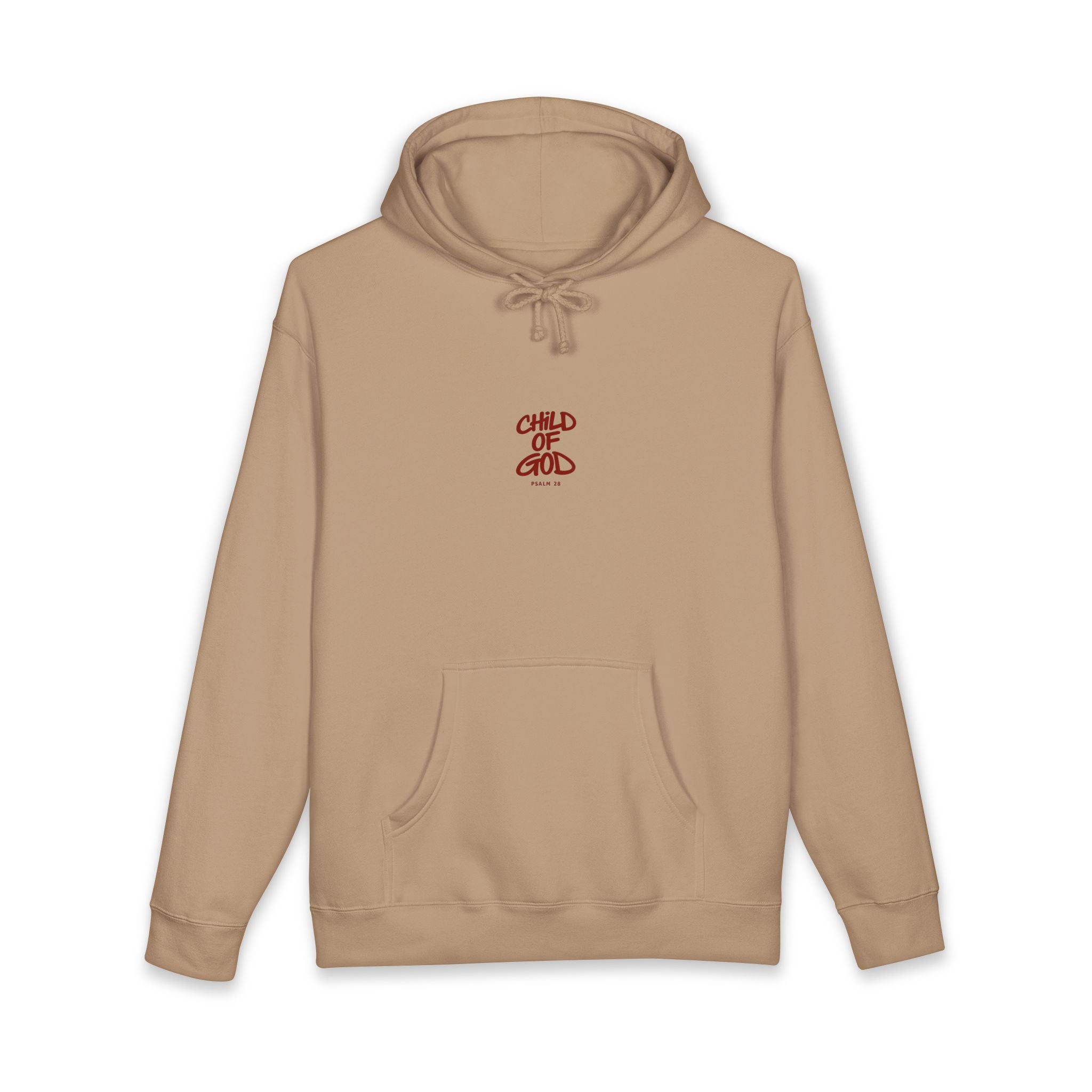 Child of God Hoodie — Psalm 28 Christian Pullover