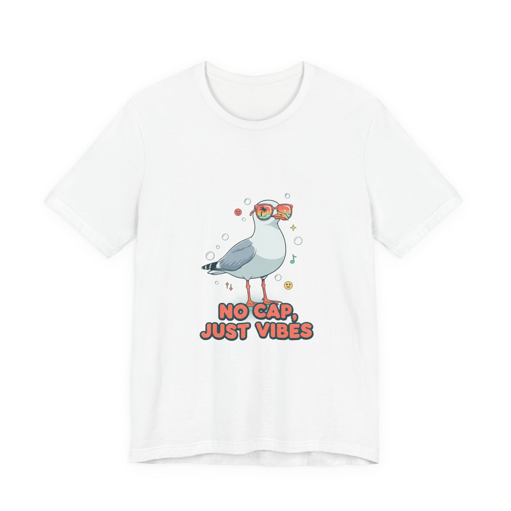 No Cap Just Vibes Tee | Gen-Z Slang ngc